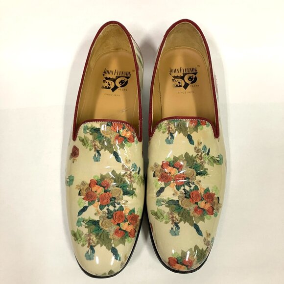 *GENTLY USED!* Fluevog 2020 Chill out TOBIAS, Floral, Size Men\'s 8.5 (W10.5)! main image 14